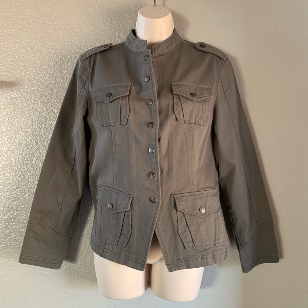 Women’s Live a Little Military style Jacket